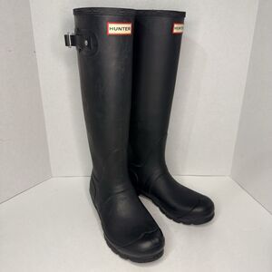 Hunter Original Rain Boots Women’s 8 - Black Tall 17”